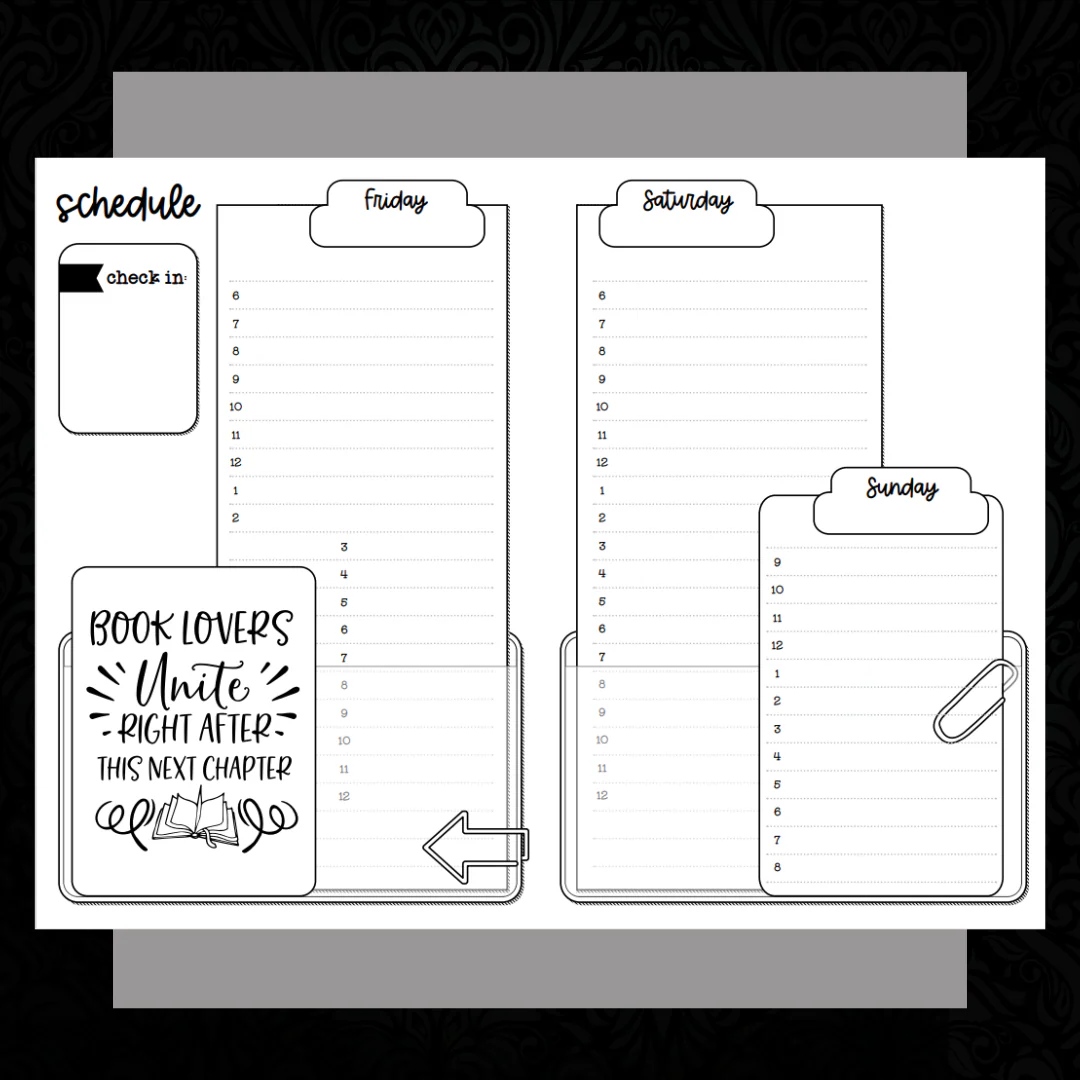 Conference Memory Keeper & Autograph Booklet - Image 4